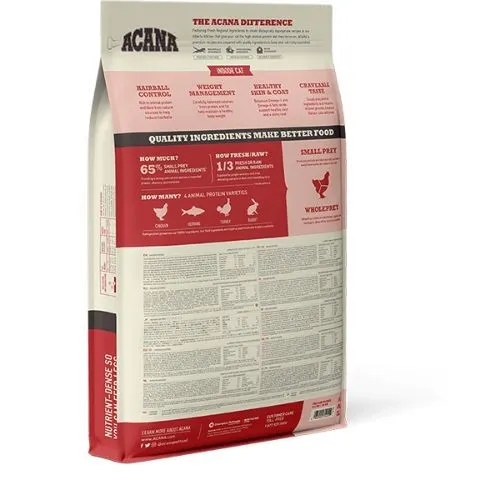 Acana Entrée Cat for Indoor Cats with Chicken and Turkey 340g