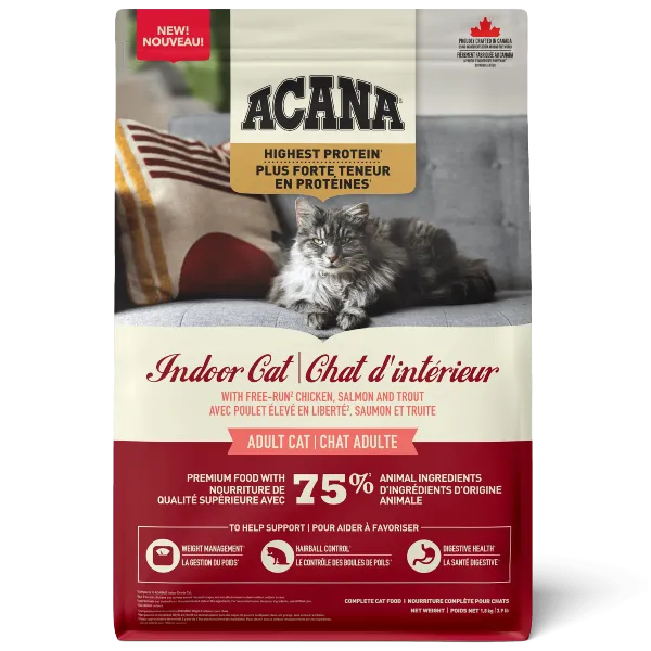 ACANA Highest Protein Indoor Dry Cat Food, 1.8 kg