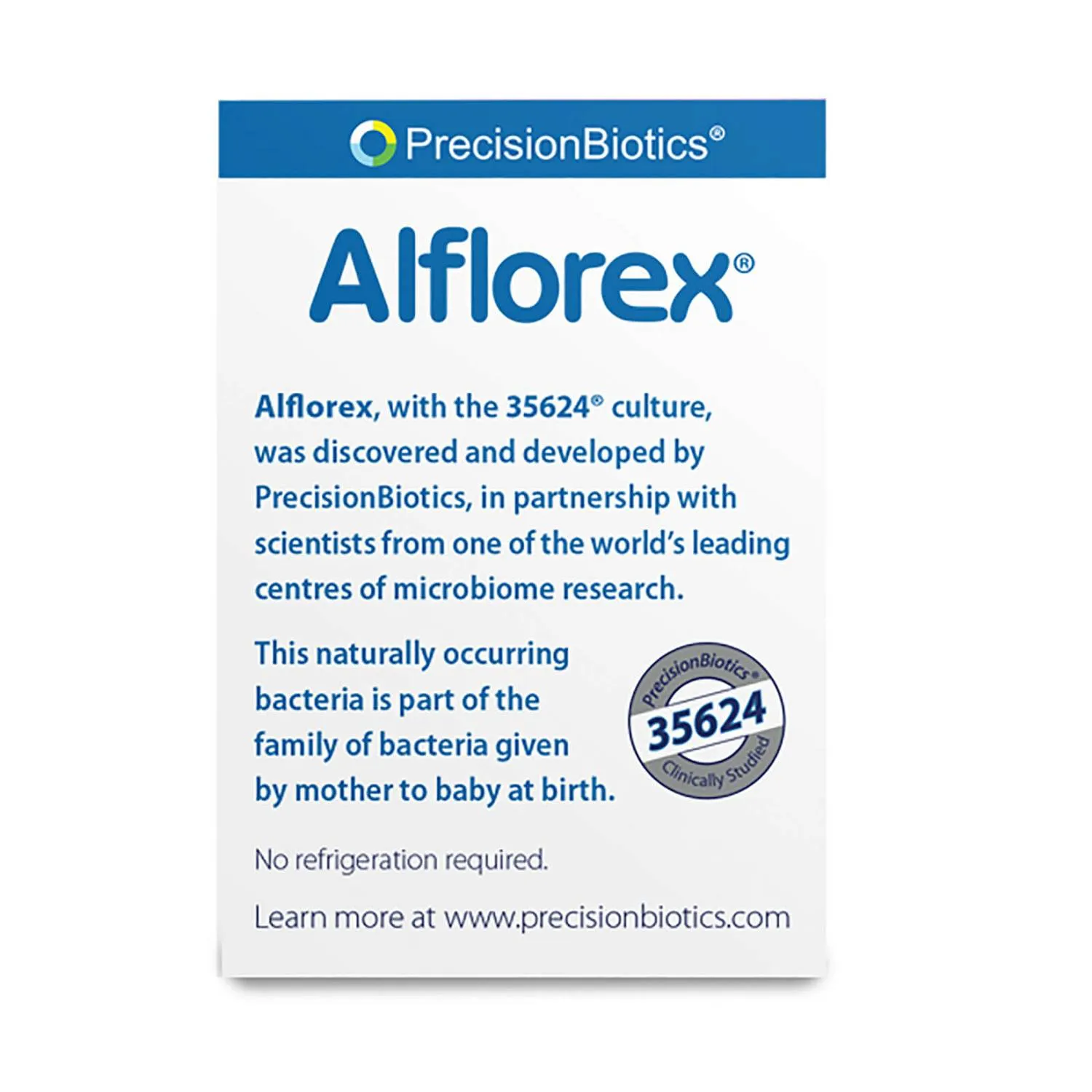 Alflorex Probiotic PrecisionBiotics 30 Capsules