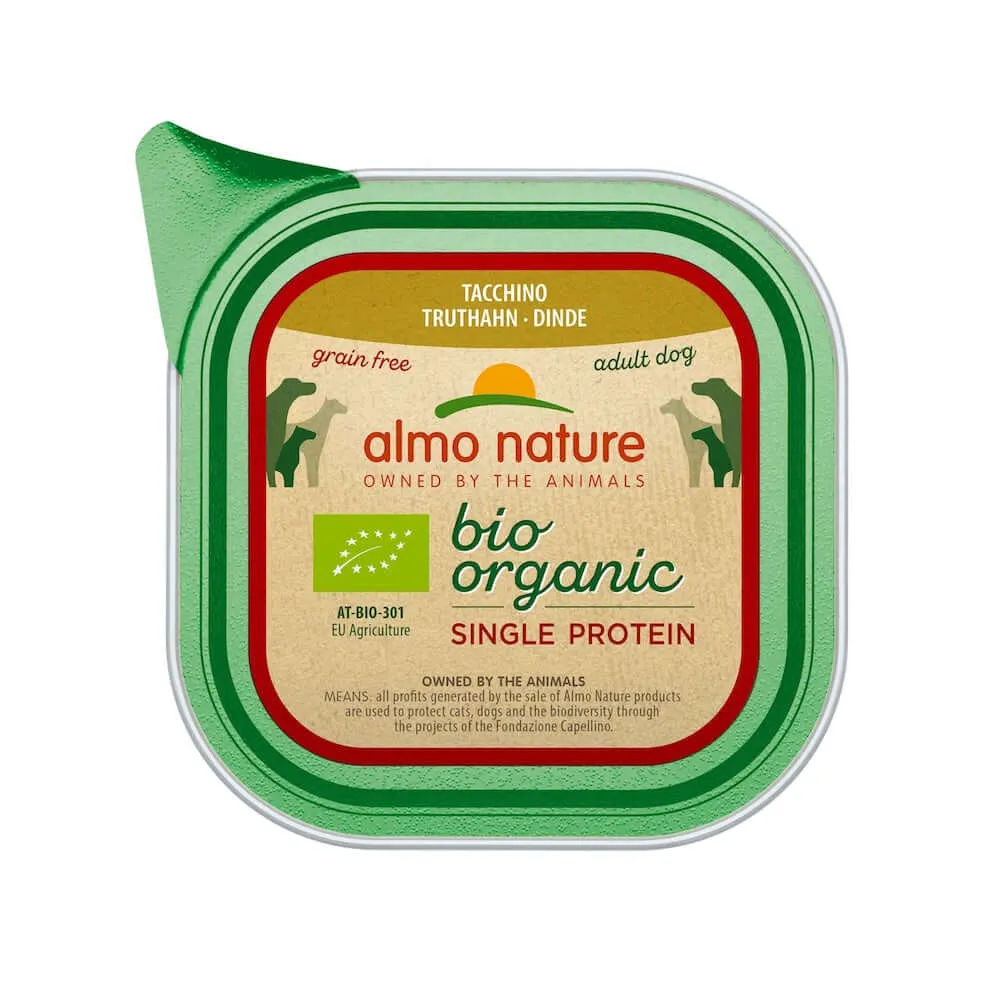 Almo Nature Bio Organic Dog - Single protein Tacchino