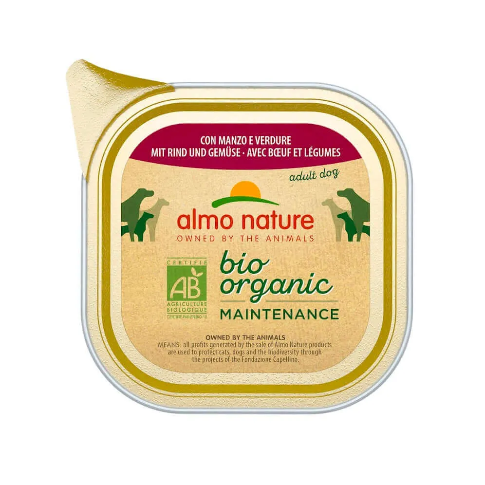 Almo Nature Daily Bio DOG con Manzo e Verdure