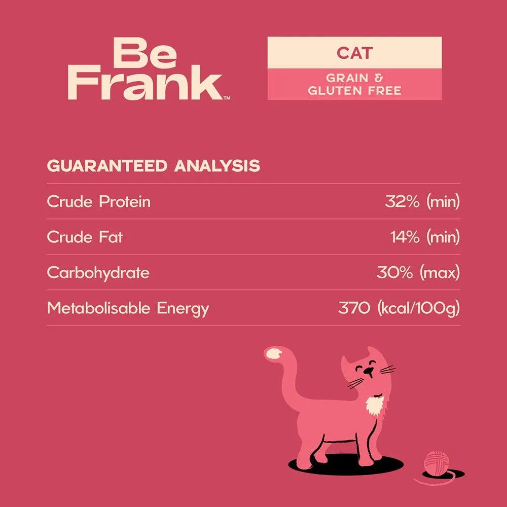 Be Frank Grain Free Mackerel & Salmon Dry Cat Food 2.5kg