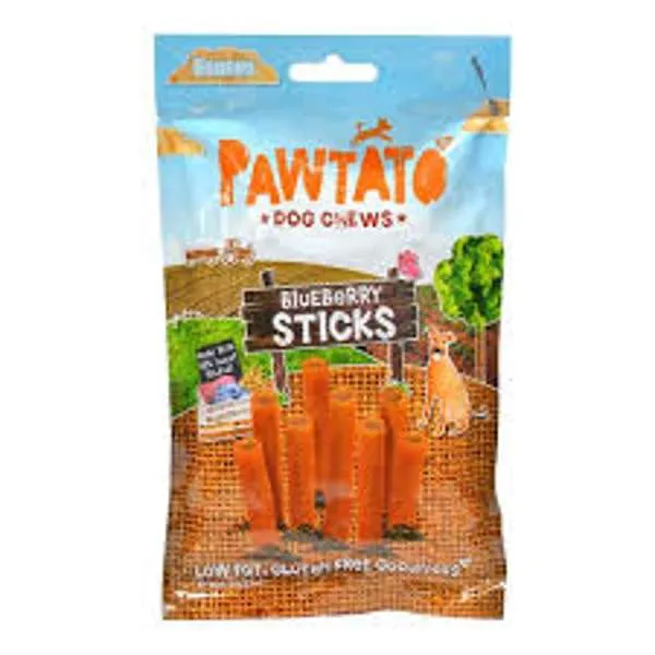 Benevo Pawtato Blueberry Sticks Vegan 120g