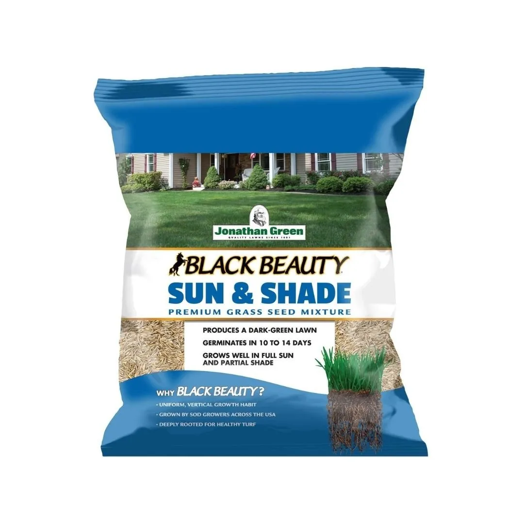 Black Beauty Sun and Shade Grass Seed