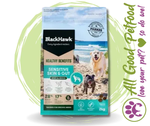 BlackHawk Dog Healthy Benefits Sensitive Skin & Gut