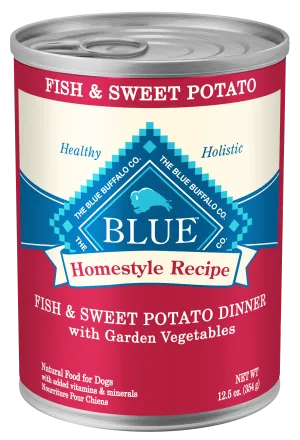 Blue Buffalo Homestyle Fish & Sweet Potato Dinner Dog Wet Food