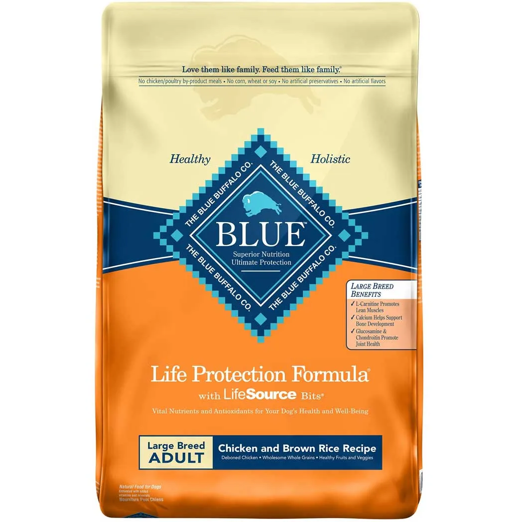 Blue Buffalo Life Protection Chicken & Brown Rice Recipe Large Breed Adult Dry Dog Food