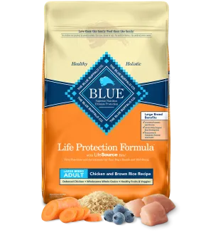 Blue Buffalo Life Protection Chicken & Brown Rice Recipe Large Breed Adult Dry Dog Food