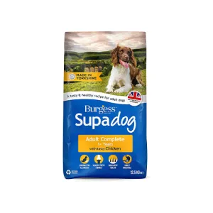 Burgess Supadog Adult Complete Chicken 12.5kg Dry Dog Food