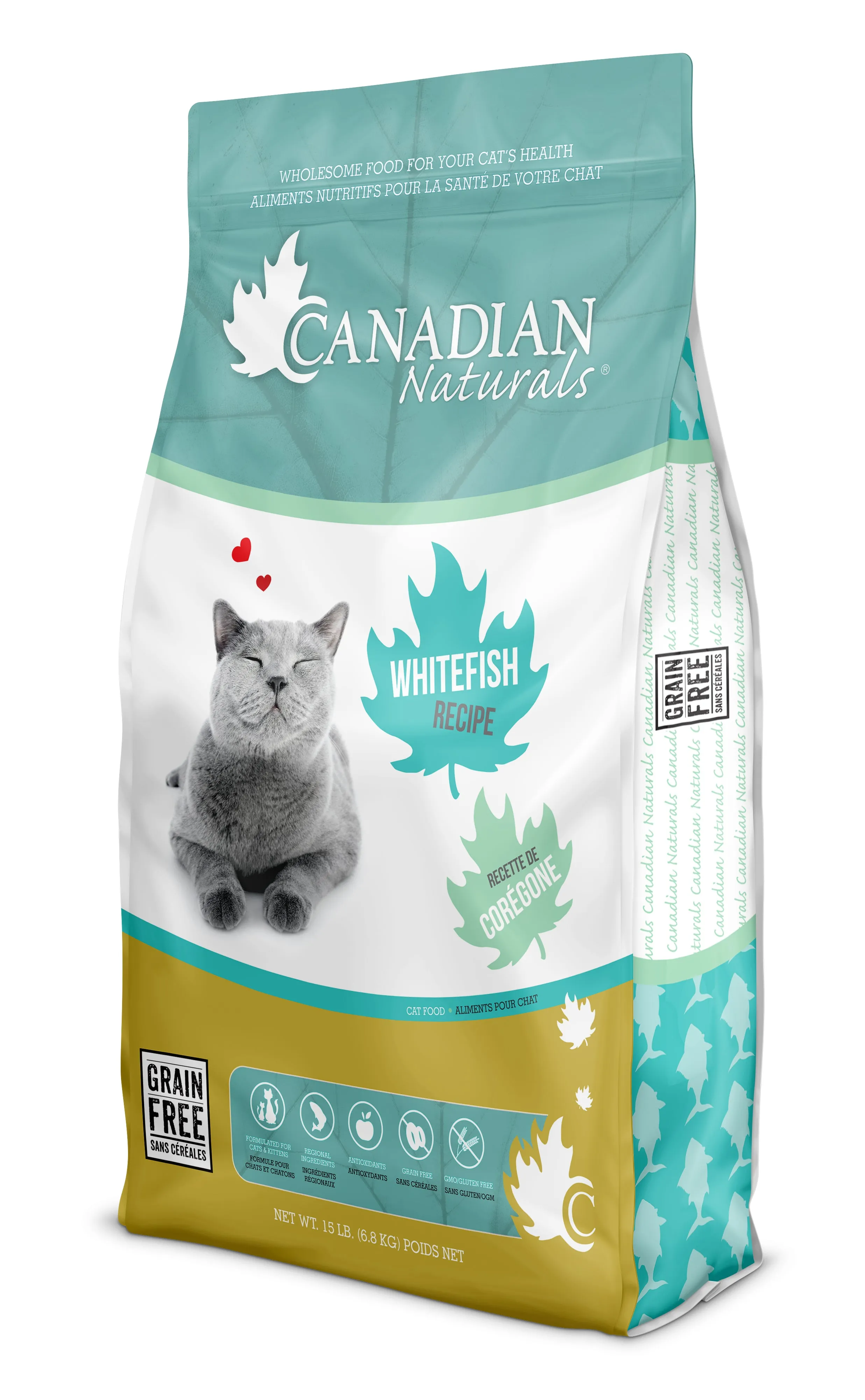 Canadian Naturals Cat LID Grain Free Whitefish