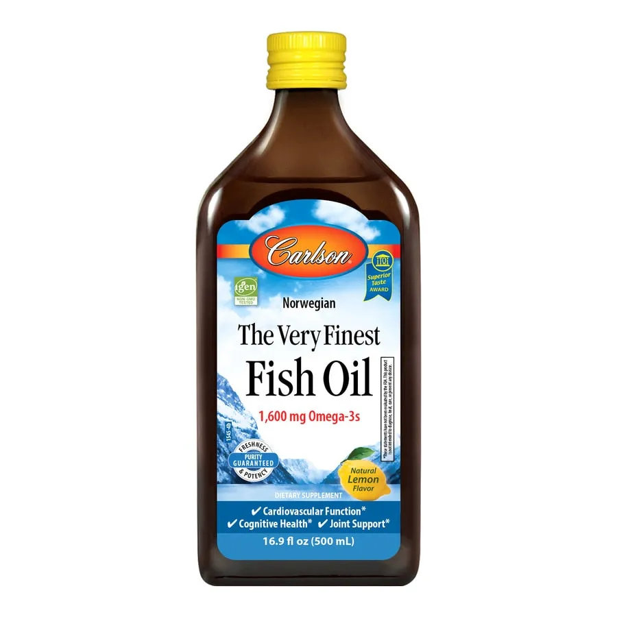 Carlson The Very Fish Oil Lemon Flavored