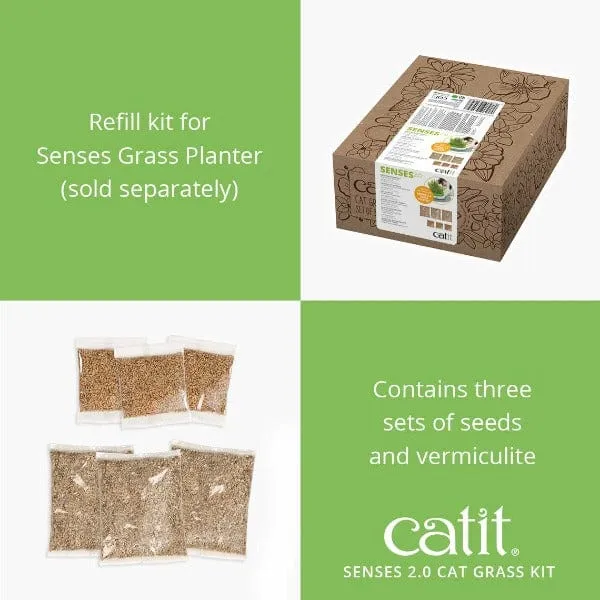 Catit Senses 2.0 Cat Grass Kit