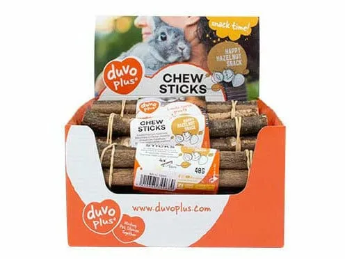 CHEW STICKS HAZELNUT 4st