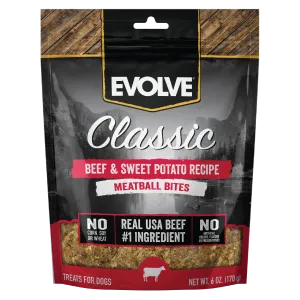 Classic Beef & Sweet Potato Meatball Bites | 6 oz | Evolve