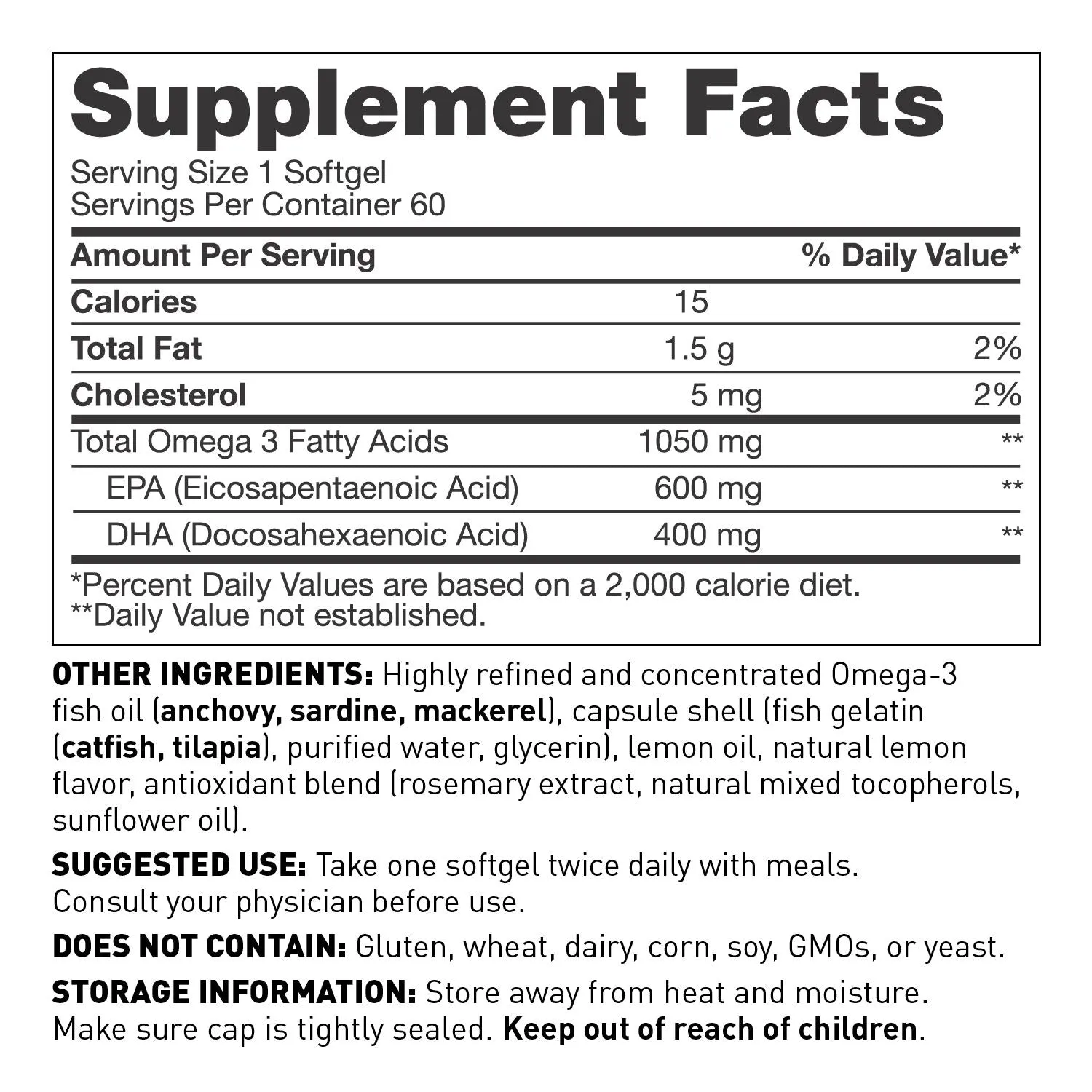 Complete Omega-3 Softgels