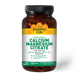 Country Life Magnesium Citrate 250mg 120 Tablets