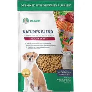 Dr. Marty Nature's Blend Freeze Dried Puppy Healthy Growth Dog Food 48oz