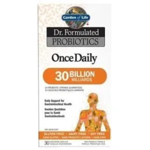 Dr.formulated - once daily 30b probiotics (ref) 30 caps