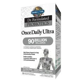 Dr.formulated - once - daily ultra 90b probiotics (ref) 30 vcaps