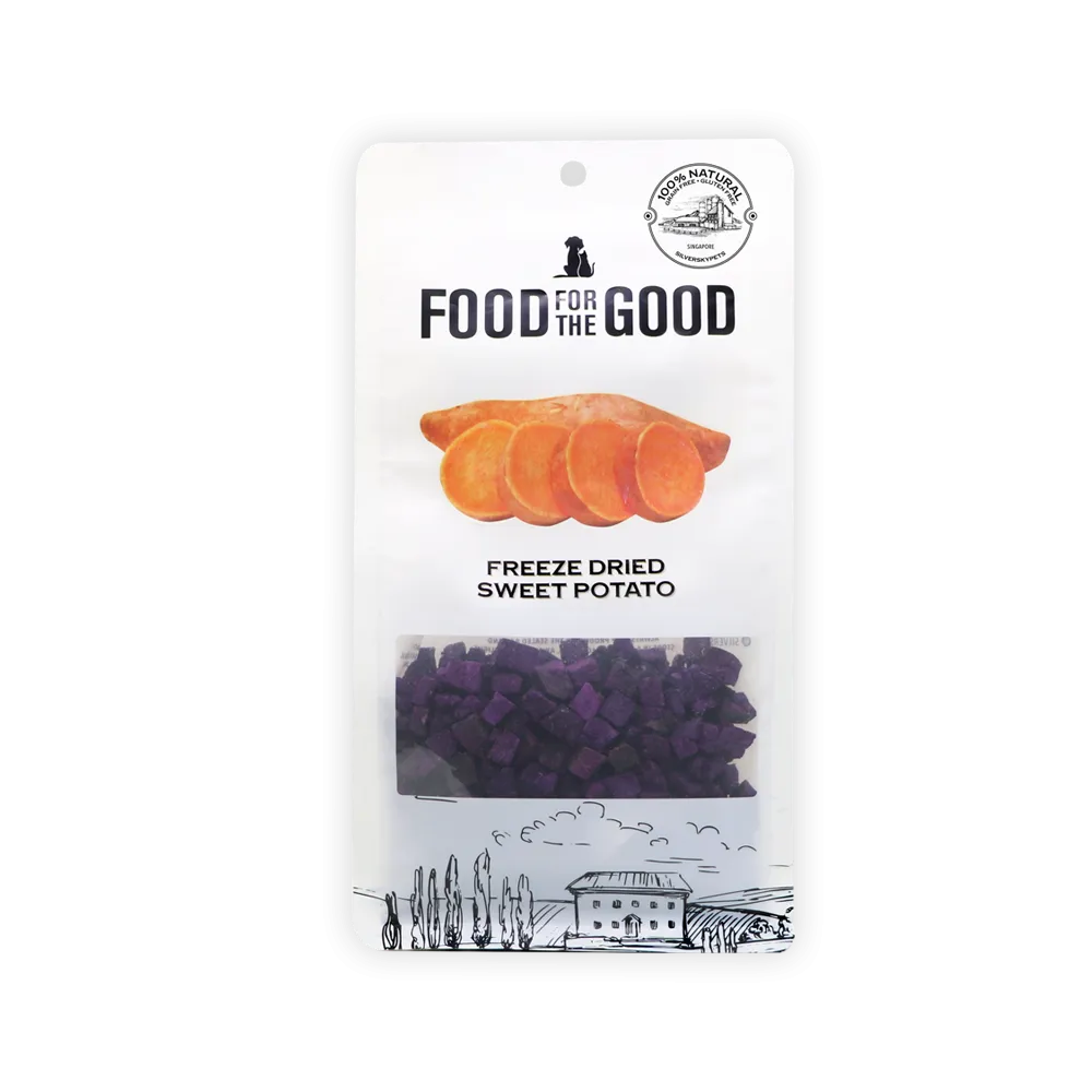 Food For The Good Dog & Cat Treats Freeze Dried Purple Sweet Potato 70g