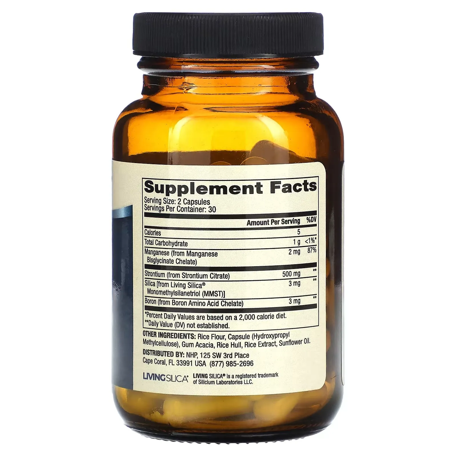 Food supplement Dr. Mercola Bone Health, 60 Capsules