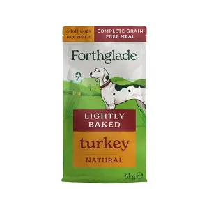 Forthglade Adult Turkey Lightly Baked Natural 6kg Dry Dog Food