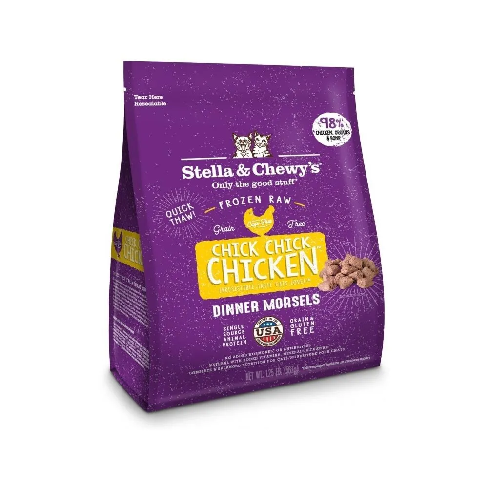 Frozen Raw Chicken Dinner Morsels Cat Food