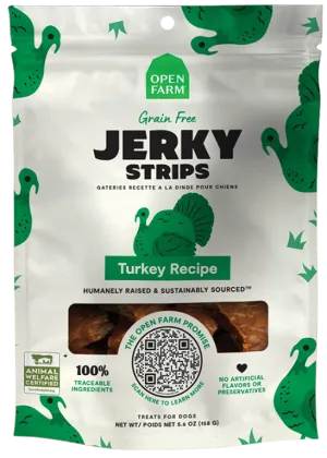 Grain-Free Turkey Jerky Strips