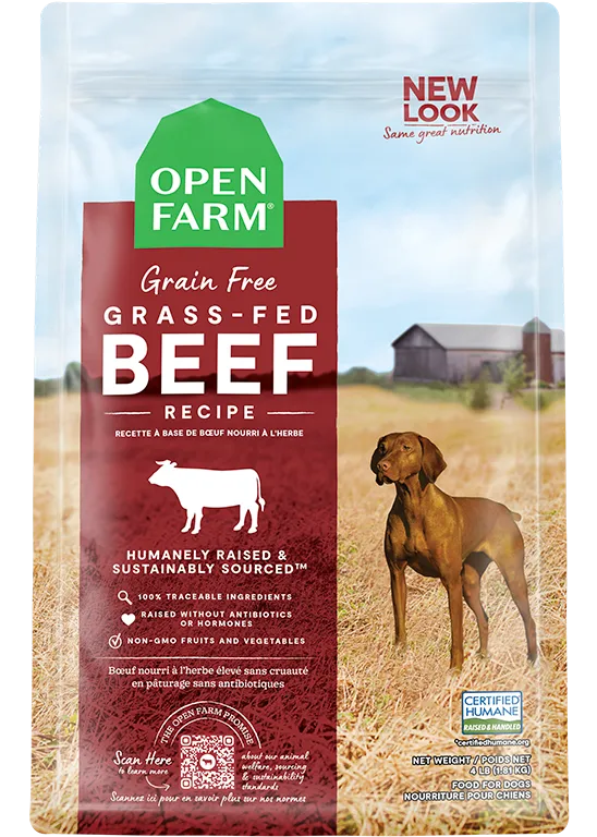 Grass-Fed Beef Grain-Free Dry Dog Food