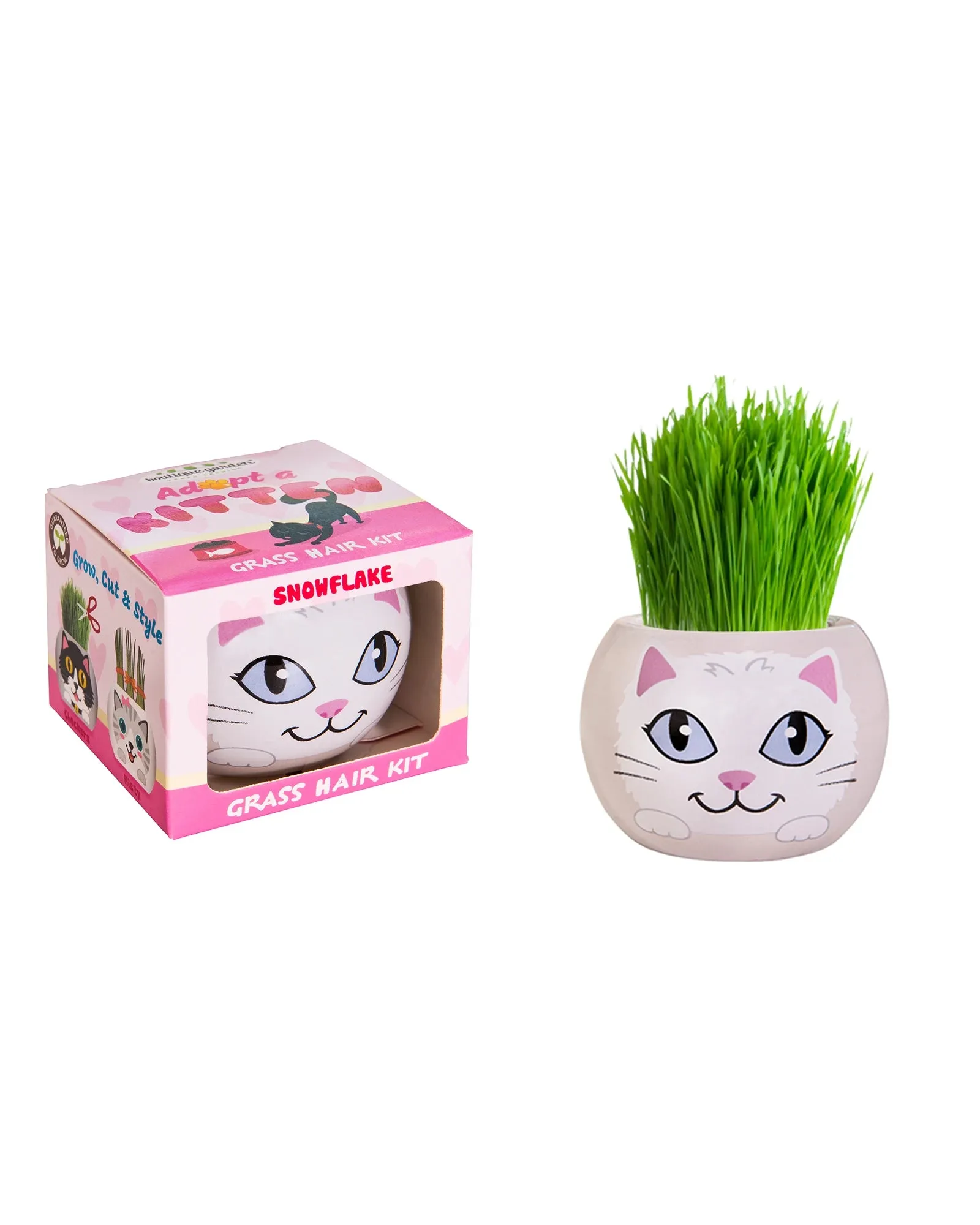 Grass Hair Kit Kitten Snowflake