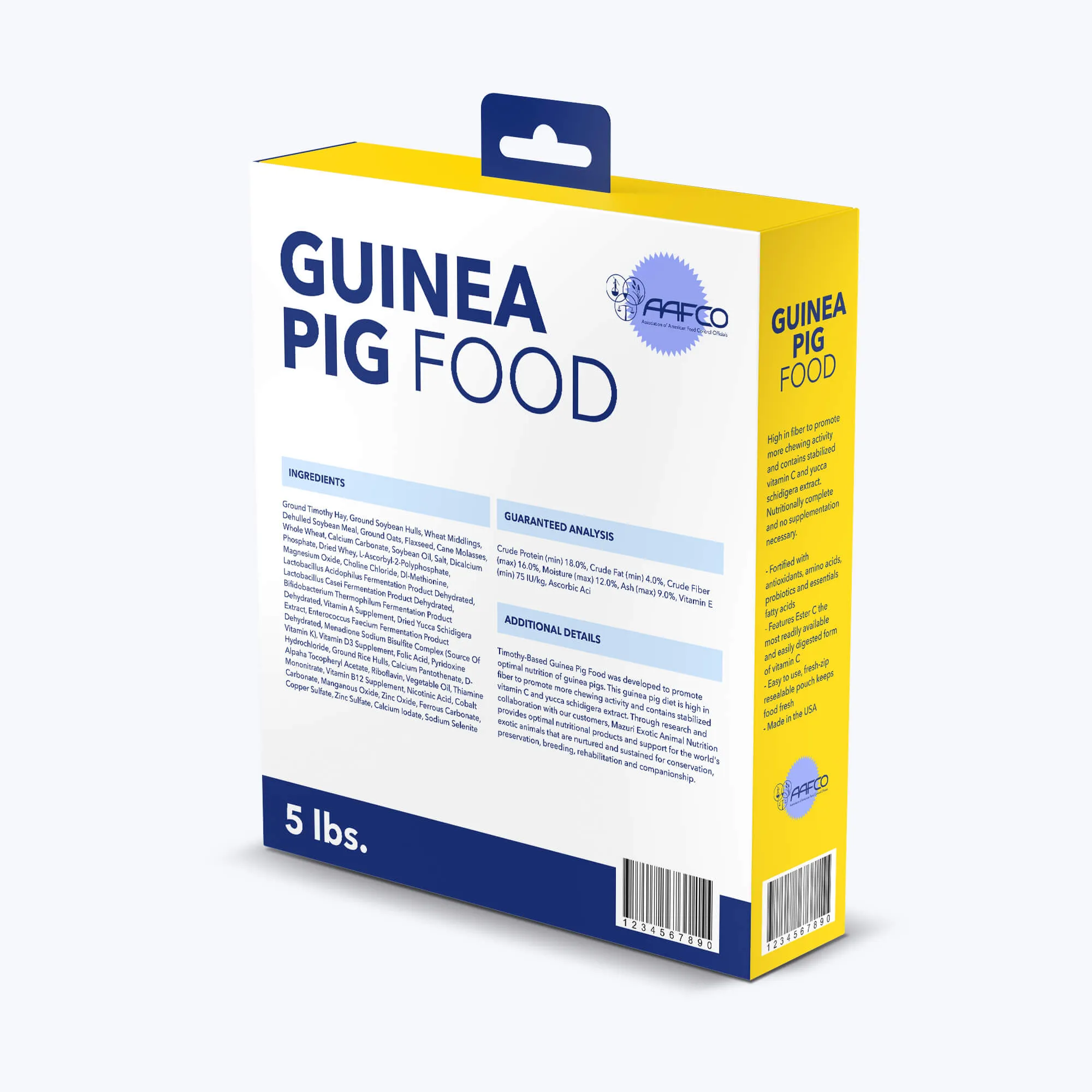 Guinea pig food