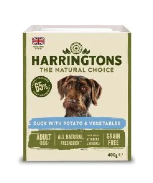 Harringtons Duck Wet Dog Food - 400G