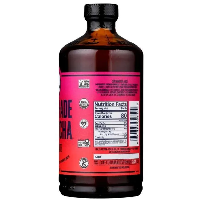 Health-Ade - Pomegranate Kombucha, 16 fl oz