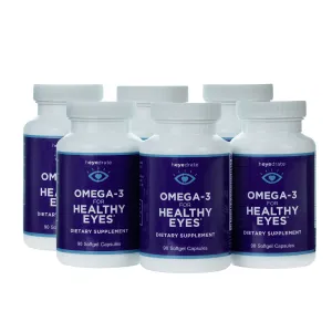 Heyedrate® Omega-3 for Eye Health | 6-Month Supply