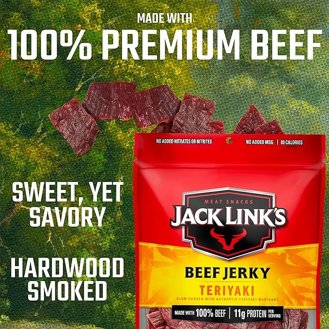 JACK LINK'S TERIYAKI BEEF JERKY