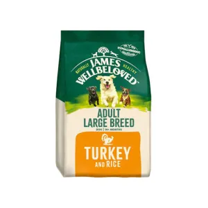 James Wellbeloved Adult Large Breed Turkey & Rice 15kg Dry Dog Food