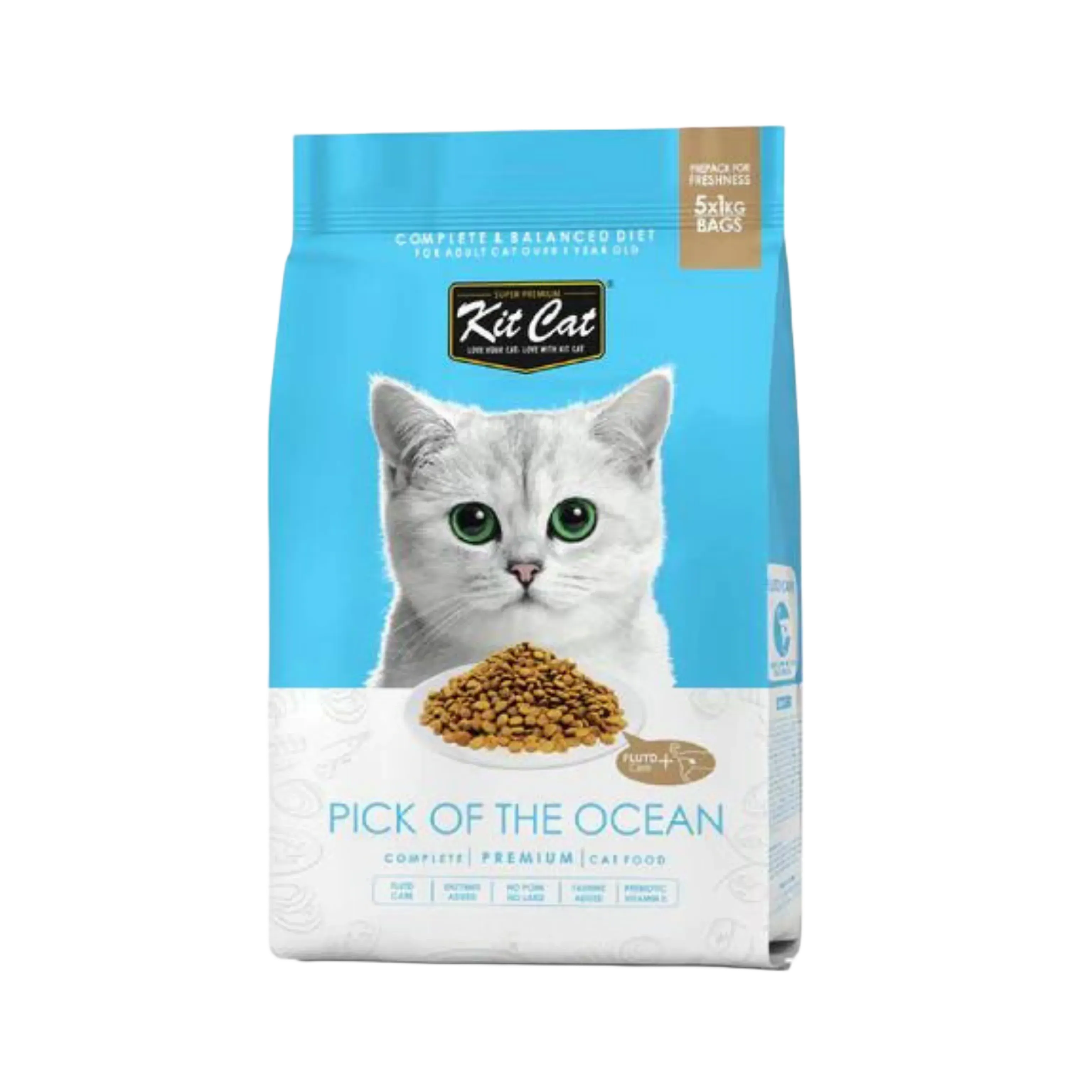 KIT CAT PREMIUM PICK OF THE OCEAN DRY FOOD (S)