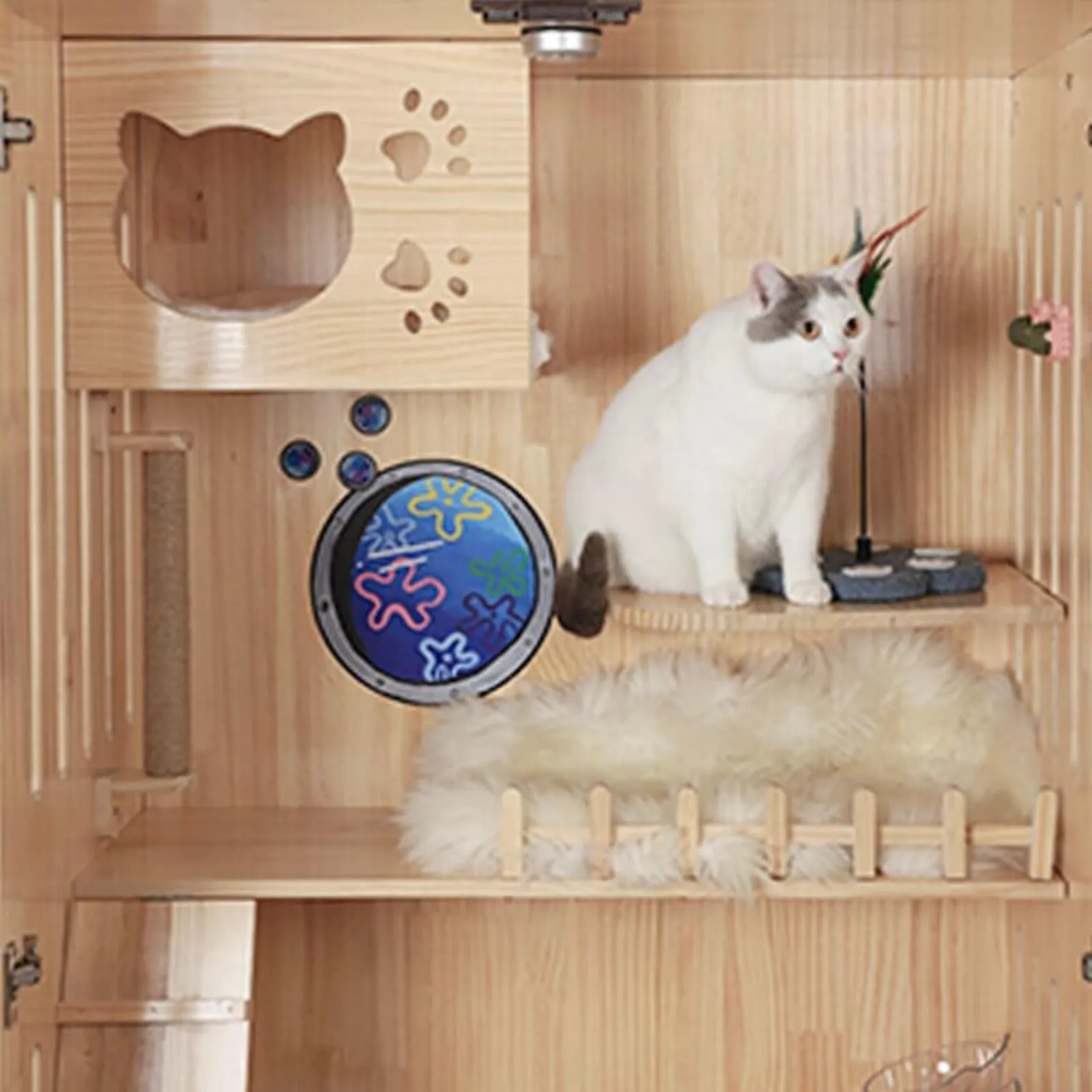 Laifug Indoor Large Cat House