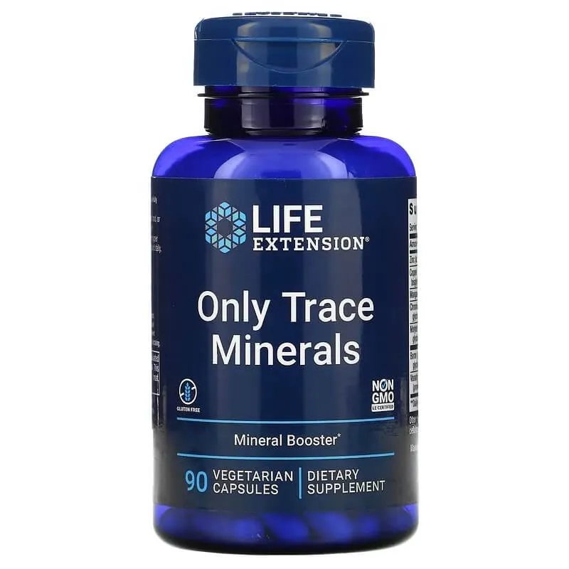 Microelements Life Extension, 90 capsules