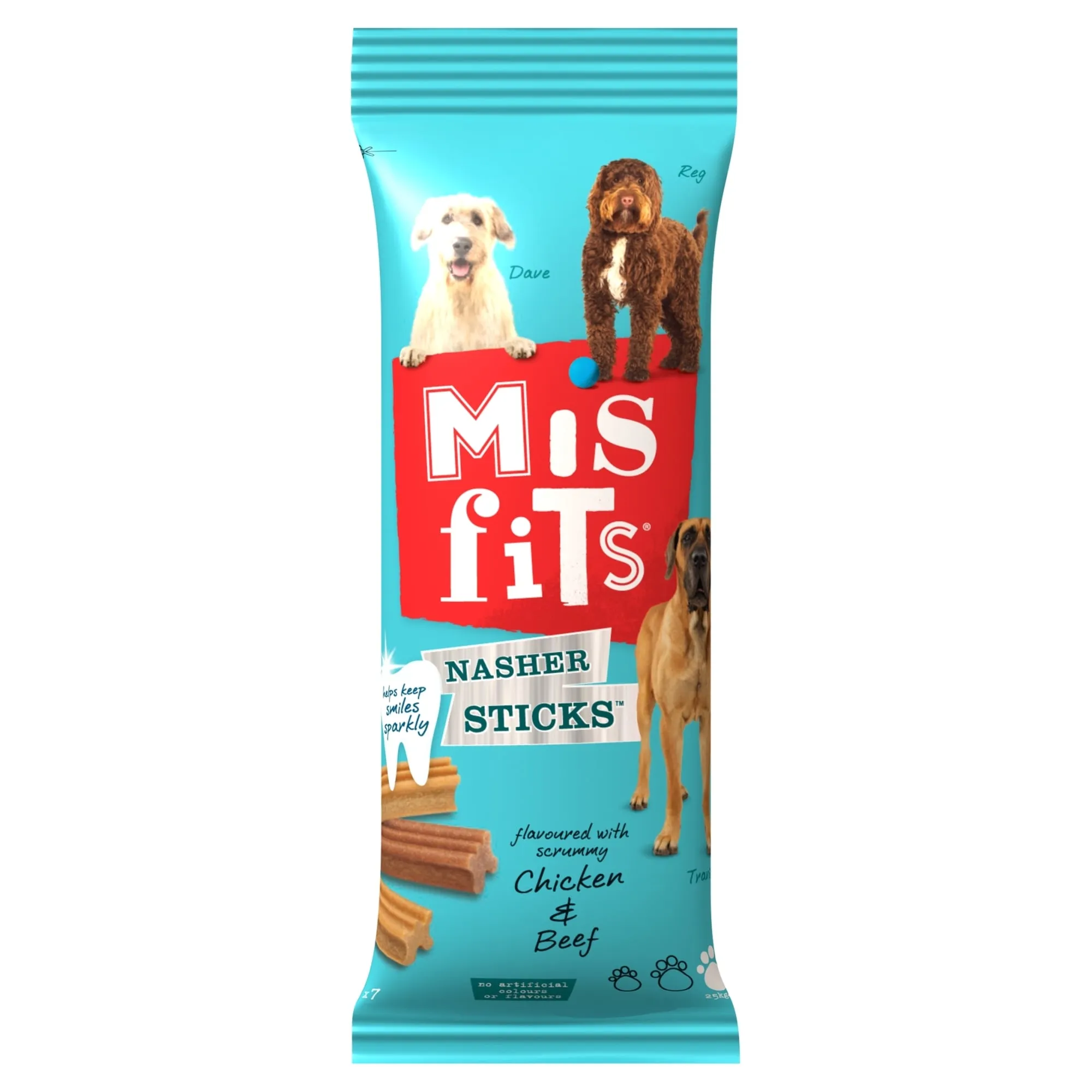 Misfits Large Nasher Sticks Dog Treats