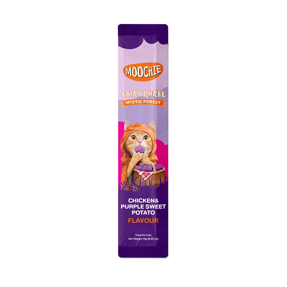 Moochie Cat Fairy Puree Chicken & Sweet Purple Potato 375g