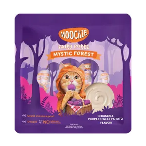 Moochie Cat Fairy Puree Chicken & Sweet Purple Potato 375g