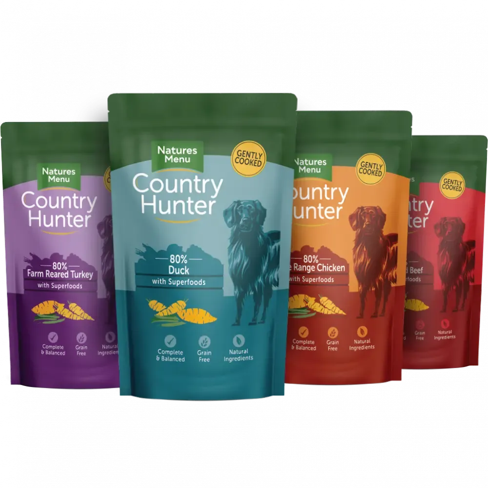 Natures Menu Country Hunter Superfood Selection for Dogs 3 x 12 x 150g