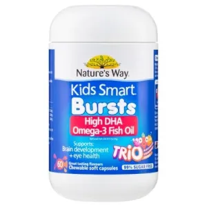 Natures Way Kids Smart Bursts Omega-3 Fish Oil Trio