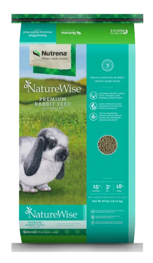 NUTRENA NATUREWISE 15% PREMIUM RABBIT FEED