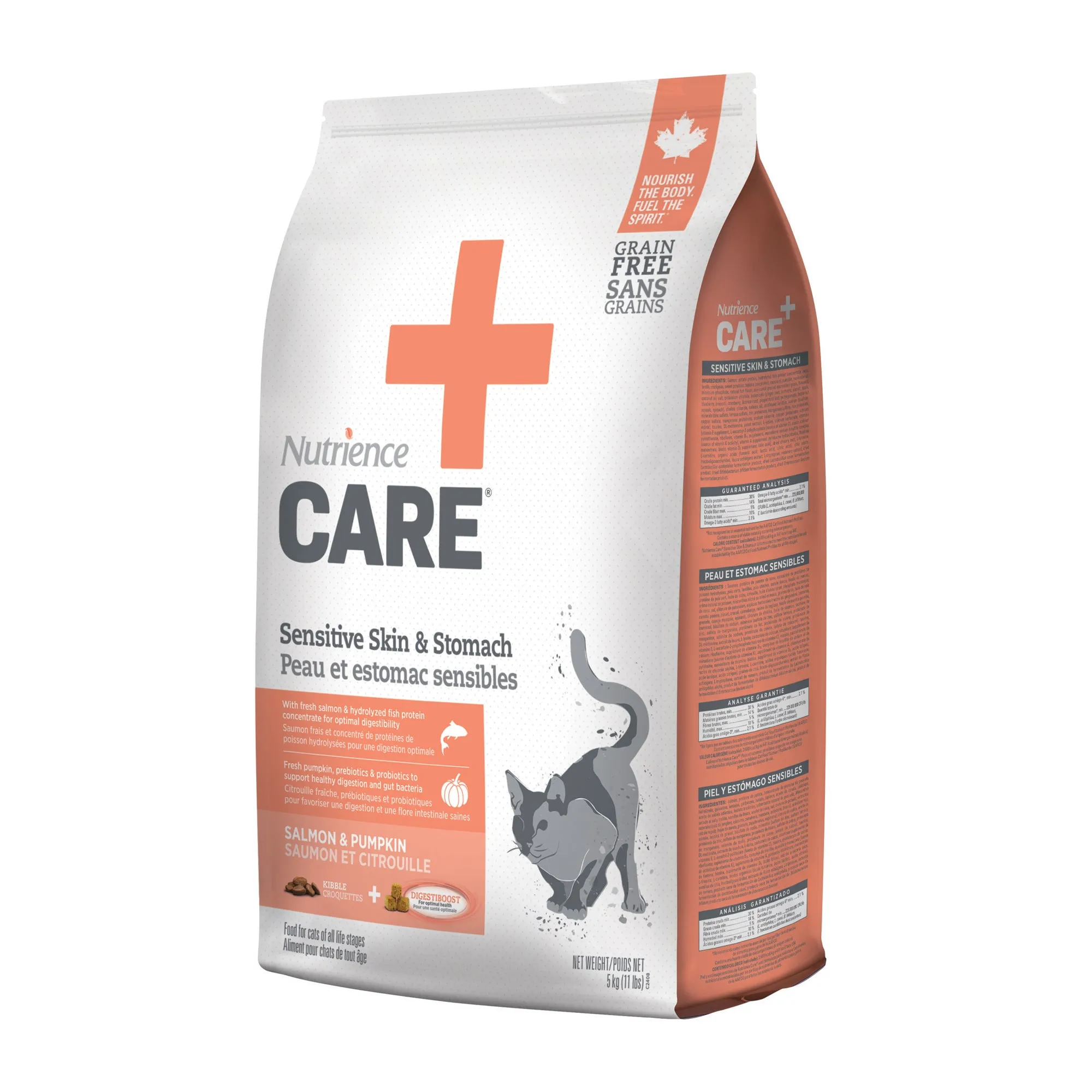 Nutrience Care Cat Sensitive Skin & Stomach Salmon & Pumpkin