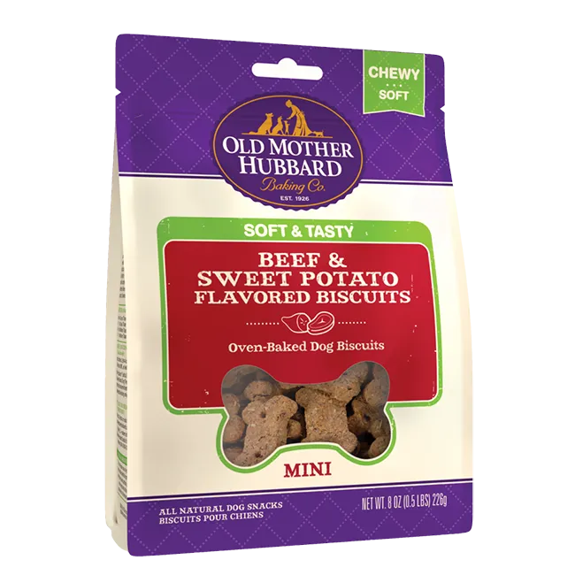 Old Mother Hubbard Soft and Tasty Beef and Sweet Potato Dog Treats