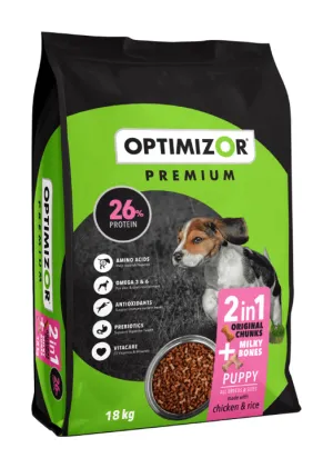 Optimizor Premium 2 in 1 Puppy 18kg