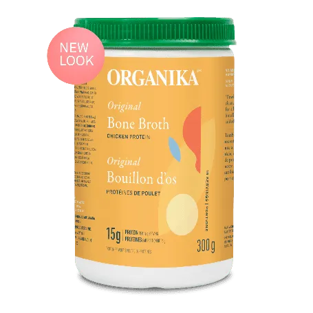 Organika - chicken bone broth protein powder original - 300g