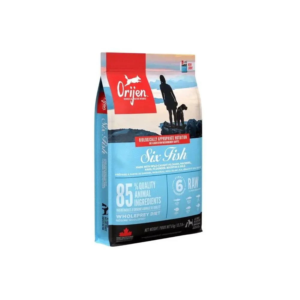 Orijen 6 Fish Dry Dog Food  6kg